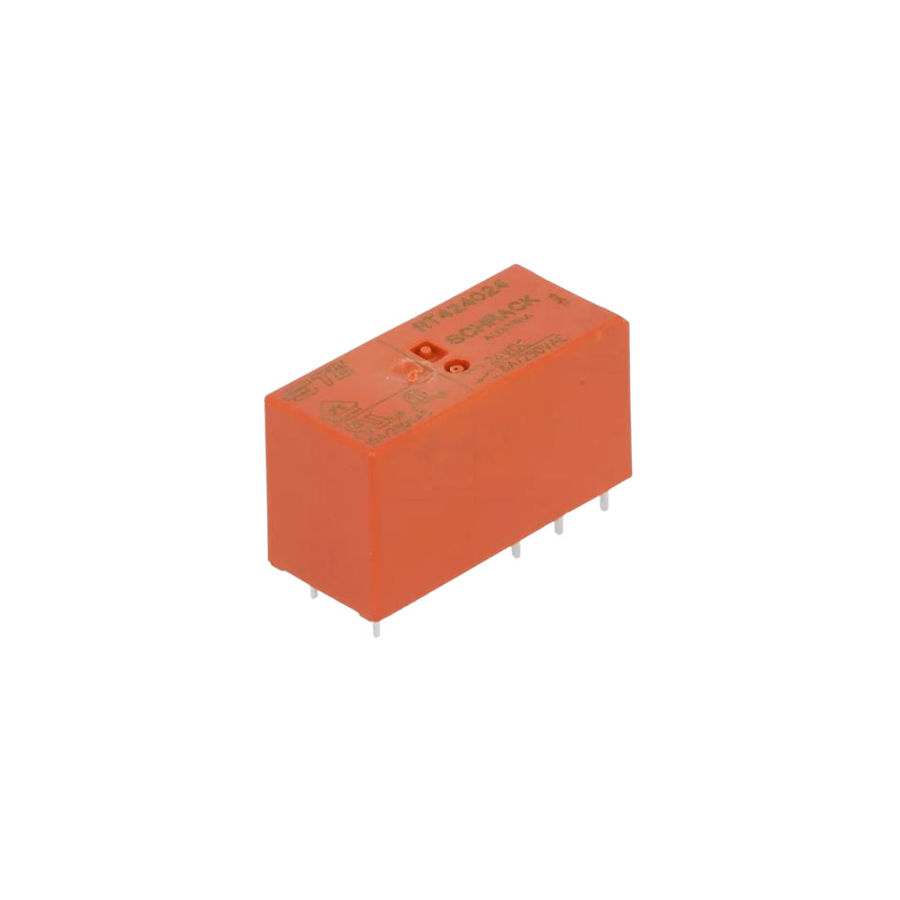 RELAIS 2RT 24V 8A/250VAC 2CONTACTS 8BR RT424024