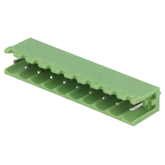 CONNECTEUR BARRETTE DE PRESSION 10 CONTACTS 5,08mm MALE