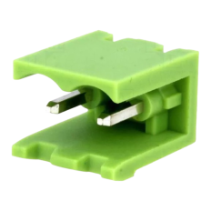 CONNECTEUR BARRETTE DE PRESSION 2 CONTACTS 5,08mm MALE