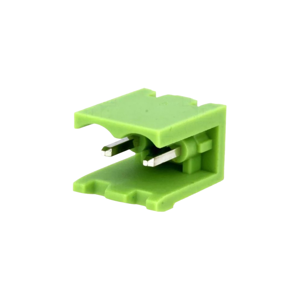 CONNECTEUR BARRETTE DE PRESSION 2 CONTACTS 5,08mm MALE