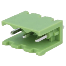 CONNECTEUR BARRETTE DE PRESSION 3 CONTACTS 5,08mm MALE