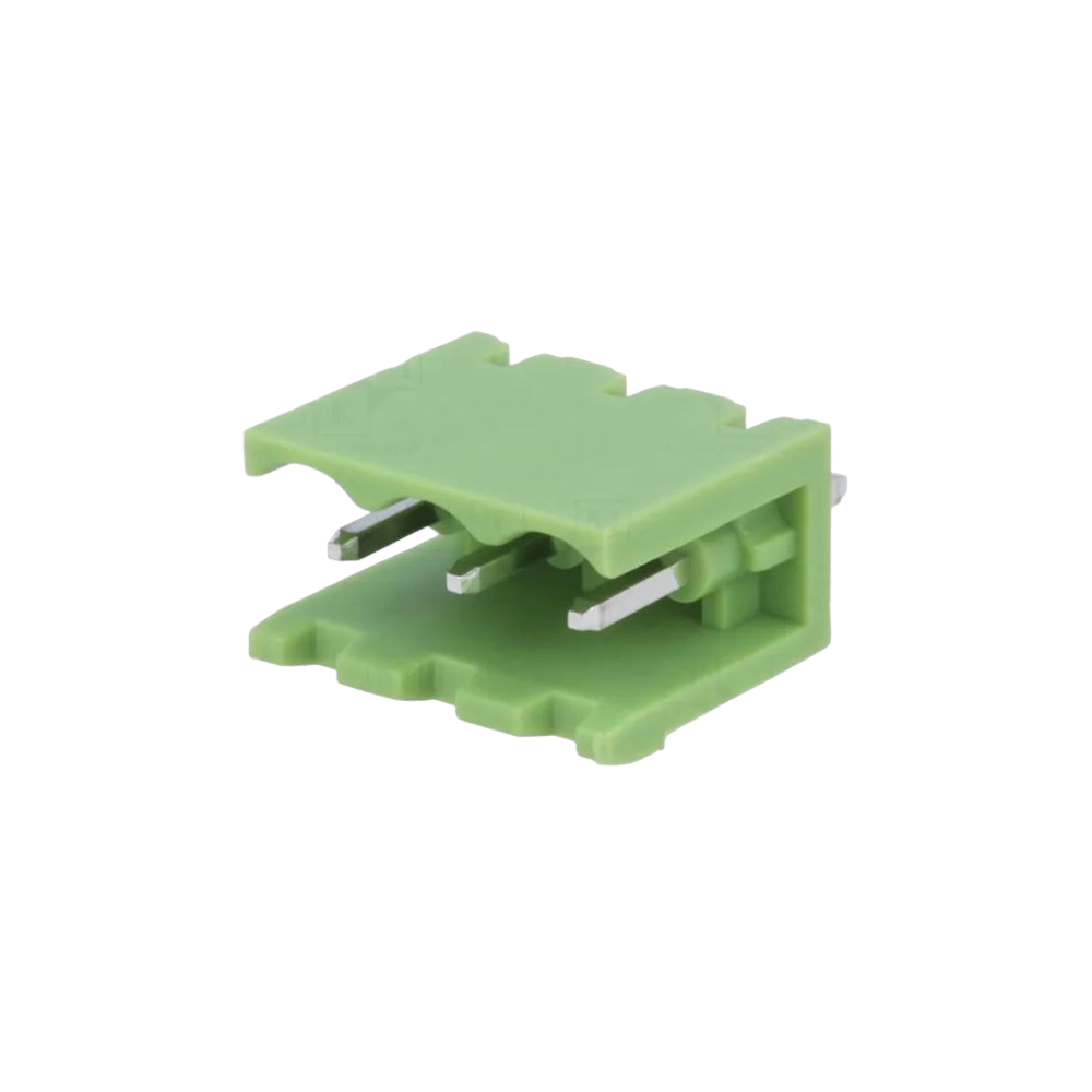 CONNECTEUR BARRETTE DE PRESSION 3 CONTACTS 5,08mm MALE