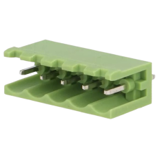 CONNECTEUR BARRETTE DE PRESSION 5 CONTACTS 5,08mm MALE