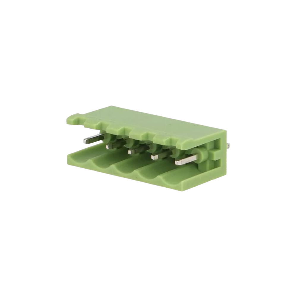 CONNECTEUR BARRETTE DE PRESSION 5 CONTACTS 5,08mm MALE