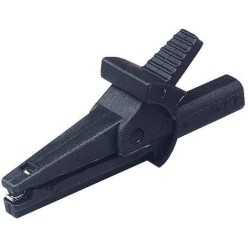 PJP 5002/LM-IEC-N PINCE CROCODILE D2MM 10A 600 V CAT II NOIRE
