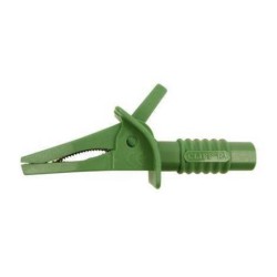 PJP 5002/LM-IEC-V PINCE CROCODILE D2MM 10A 600 V CAT II VERTE