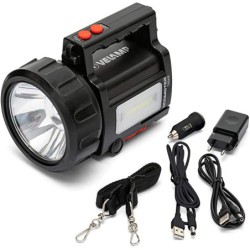 VELAMP  LAMPE TORCHE LED RECHARGABLE 10W
