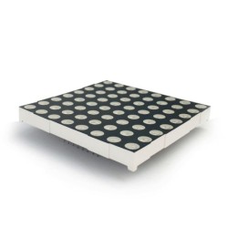 AFFICHEUR LED A MATRICE 8X8 ROUGE 60x60 mm CATHODES COMMUNE