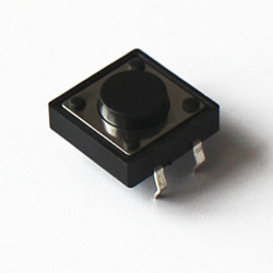 BOUTON POUSSOIR TACTILE 12X12.5mm