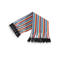 FILS DE CONNEXION MALE MALE 20 CM