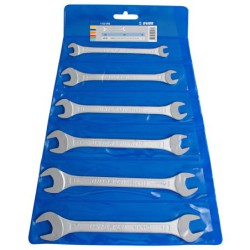 UNIOR 600108 JEU DE 06 CLES A FOURCHE 06-17 POCHET 110/1PB