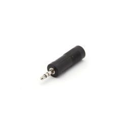 VEL CAA18 ADAPTATEUR JACK FEM 6.35mm STEREO VERS JACK MALE 3.5mm