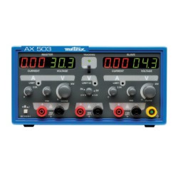 METRIX AX503A ALIMENTATION TRIPLE 2X(30V/2.5A) 2.7-5.5V/5A