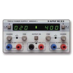 HAMEG HM8040-3 ALIMENTATION 2x 0 - 20 V/0,5 A et 5 V/1 A