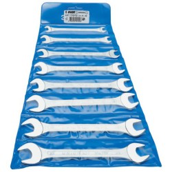 UNIOR 600109 JEU DE 08 CLES A FOURCHE 06-22 POCHET 110/1PB