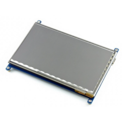 ECRAN TACTILE POUR RASPBERRY 4PI DIM: 7" 1024X600 CAPACITIF HDMI