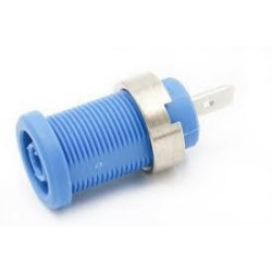 PJP 3274-I-BL DOUILLE SECURITE   4MM 36A A ECROU BLEUE