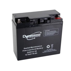 BATTERIE ETANCHE 12V 18AH DAS12-18 181X077X167MM M5