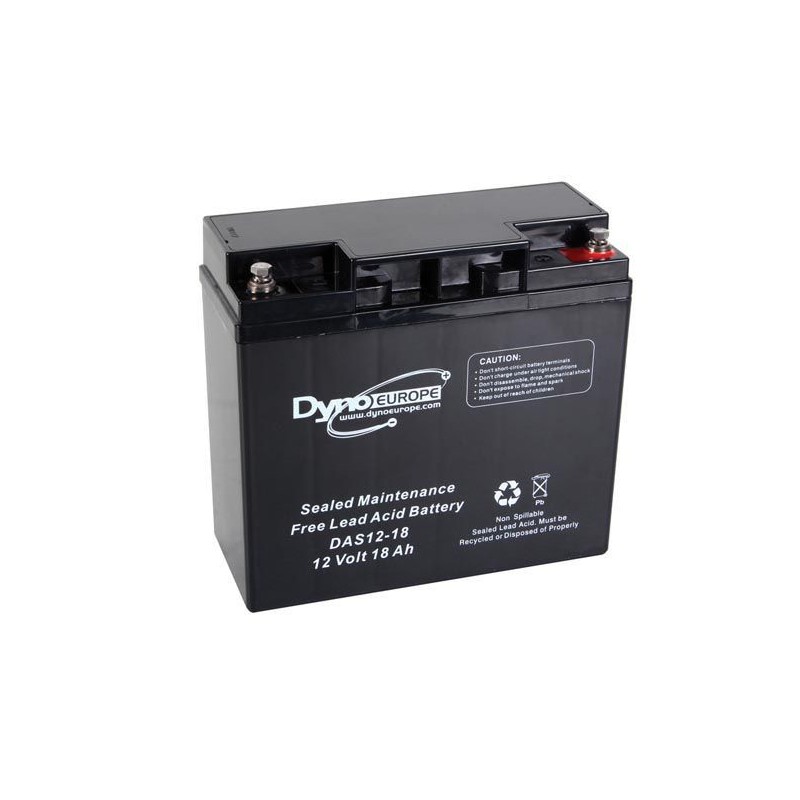 BATTERIE ETANCHE 12V 18AH DAS12-18 181X077X167MM M5