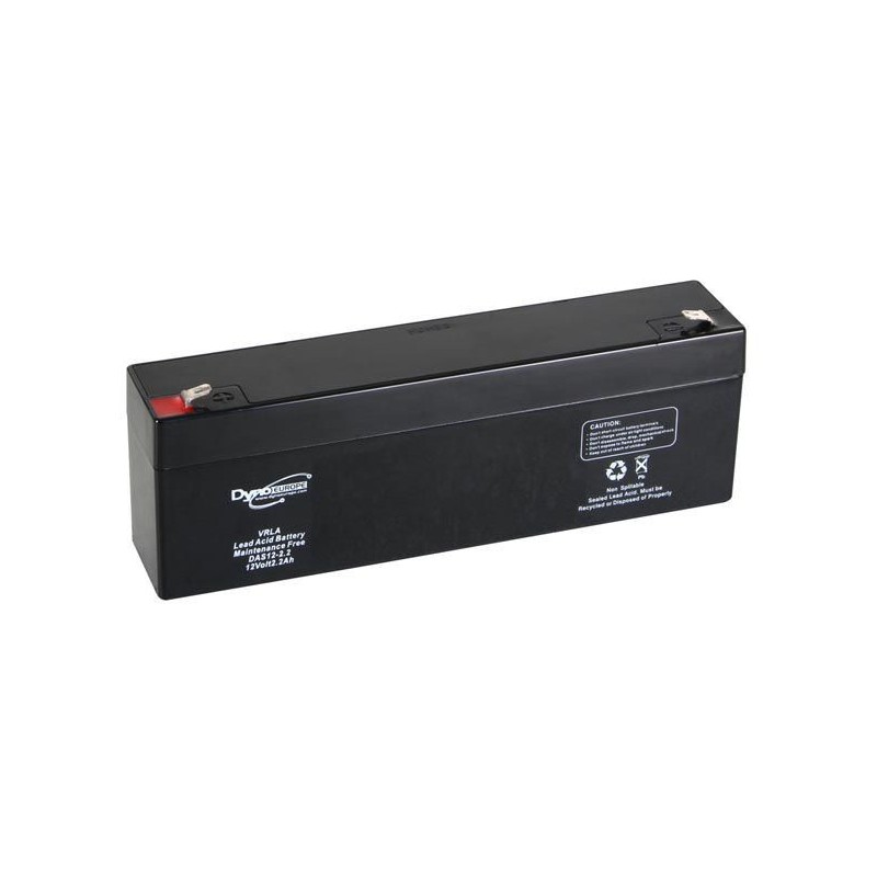 BATTERIE ETANCHE 12V 2.2AH DAS12-2.2 177X035X060MM T1