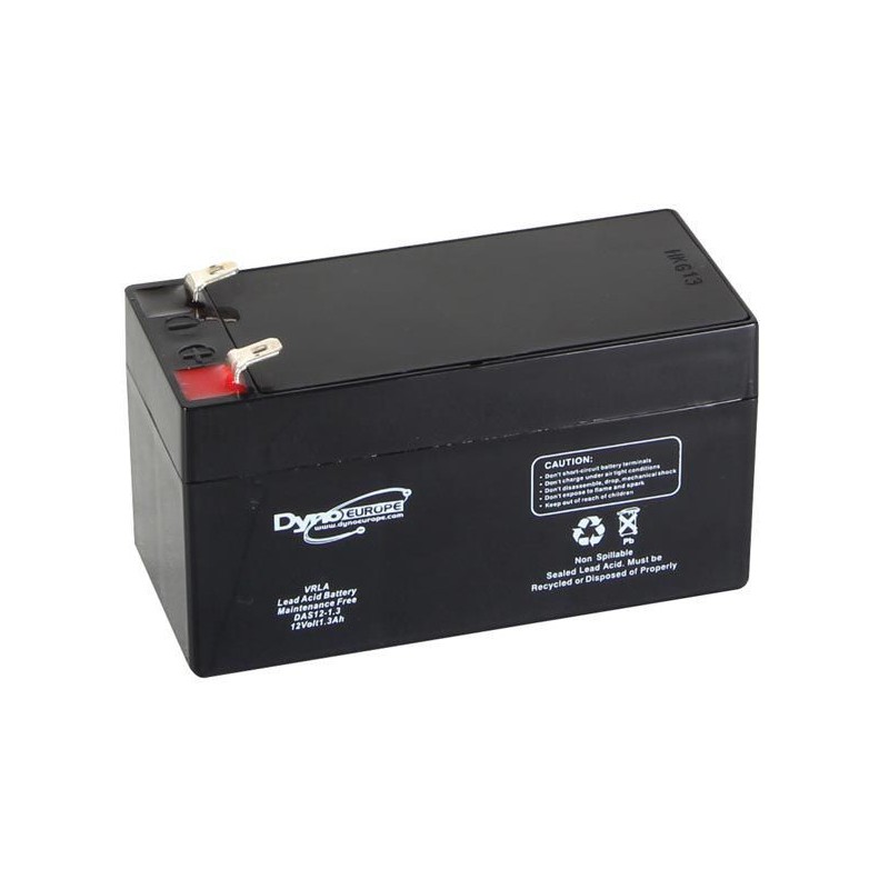 BATTERIE AGM 12V 1.3Ah/c20 1.1AH/c5 T1