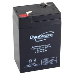 BATTERIE ETANCHE 6V 4.5AH DAS6-4.5
