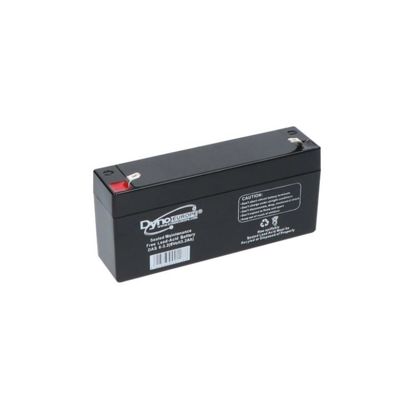 BATTERIE ETANCHE 6V 3.2AH