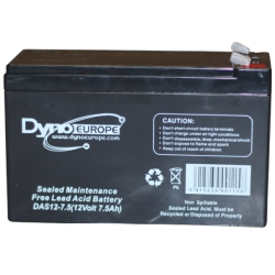BATTERIE ETANCHE 12V 7.5AH DAS12-7.5 (152X065X100MM T1)