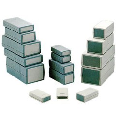 VEL G425 COFFRET EN PLASTIQUE MOULE GRIS FONCE 190 X 100 X 80MM