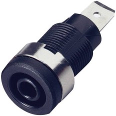 PJP 3274-I-N DOUILLE SECURITE D:4MM 36A A ECROU NOIRE