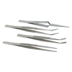 VEL VTTWSET JEU DE 4 PINCES BRUCELLES