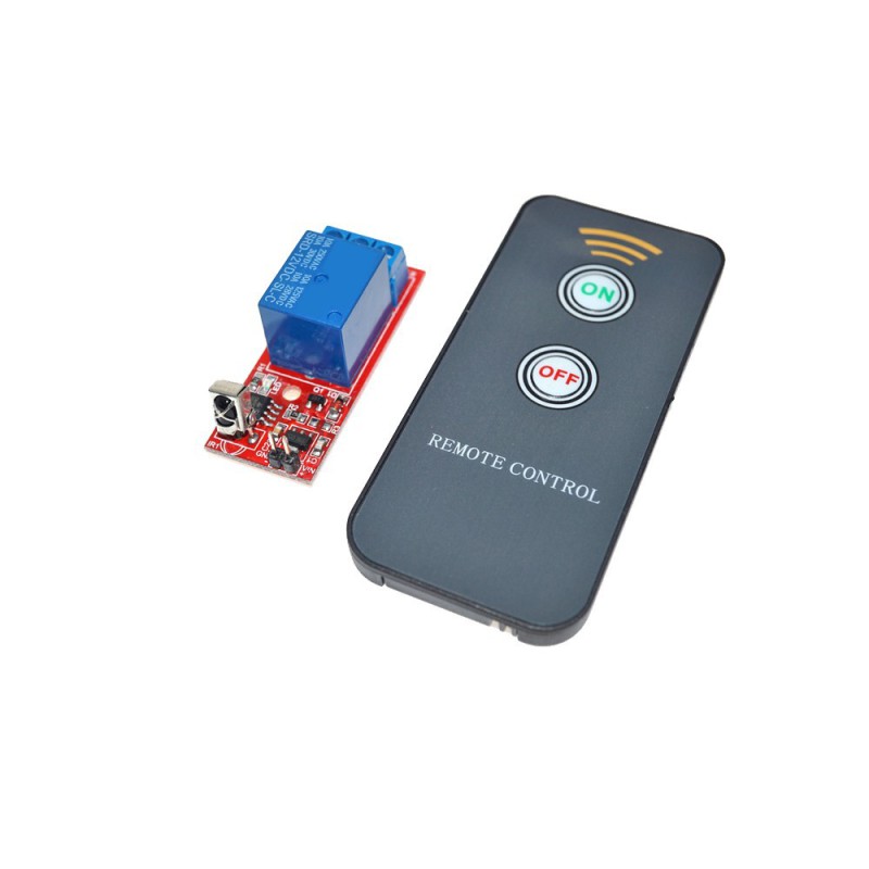 SHIELD RELAIS 12V A TELECOMMANDE IR POUR ARDUINO